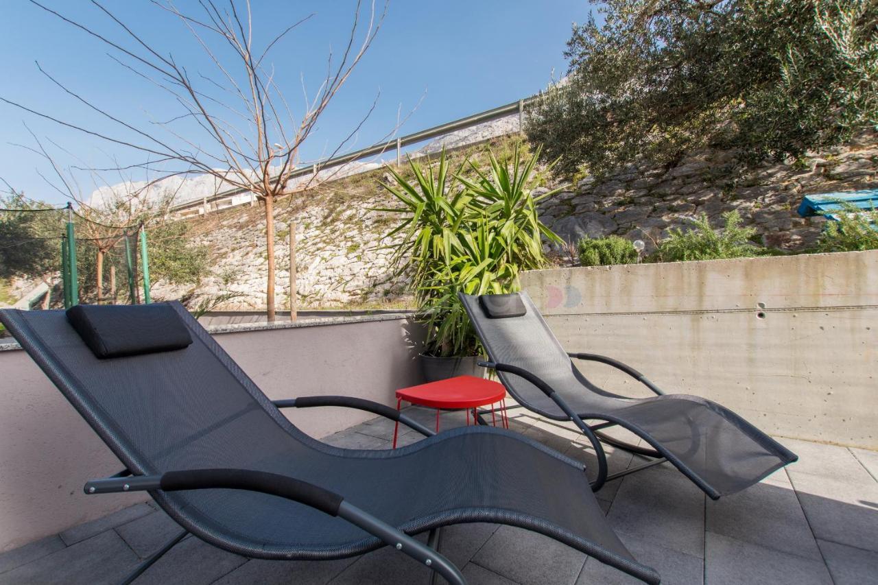 Sea View Apartments Dammi With Free Parking Makarska Exteriör bild