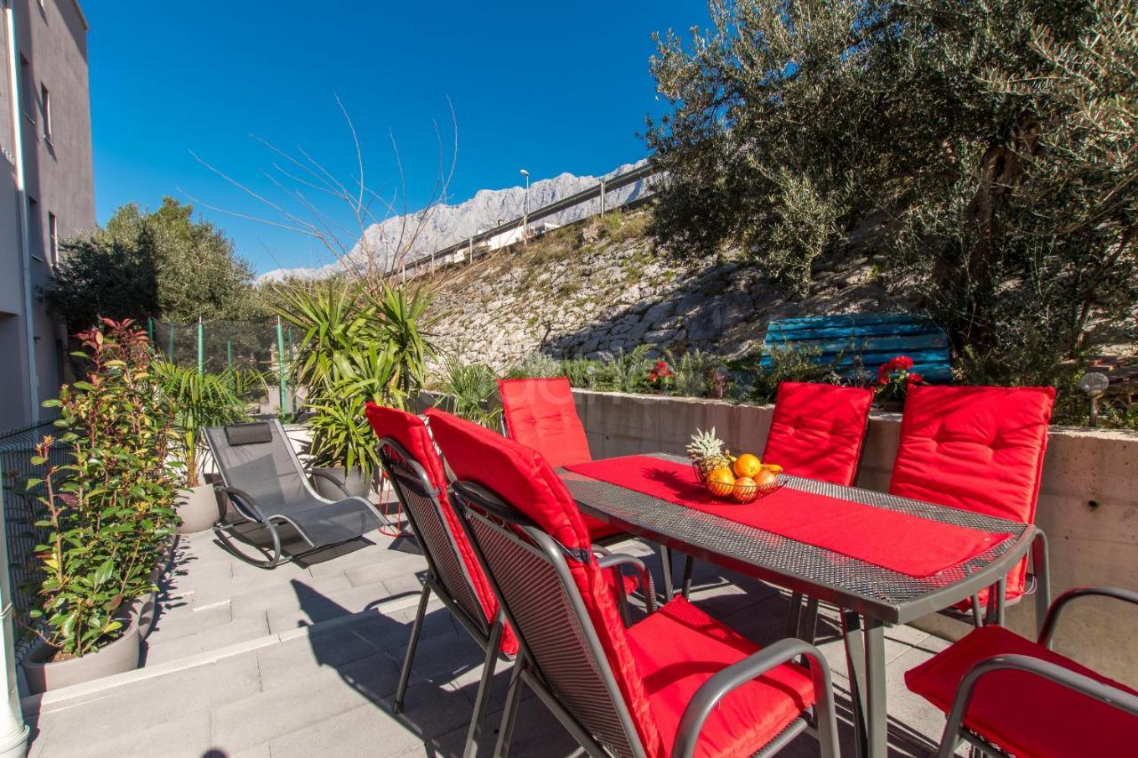 Sea View Apartments Dammi With Free Parking Makarska Exteriör bild