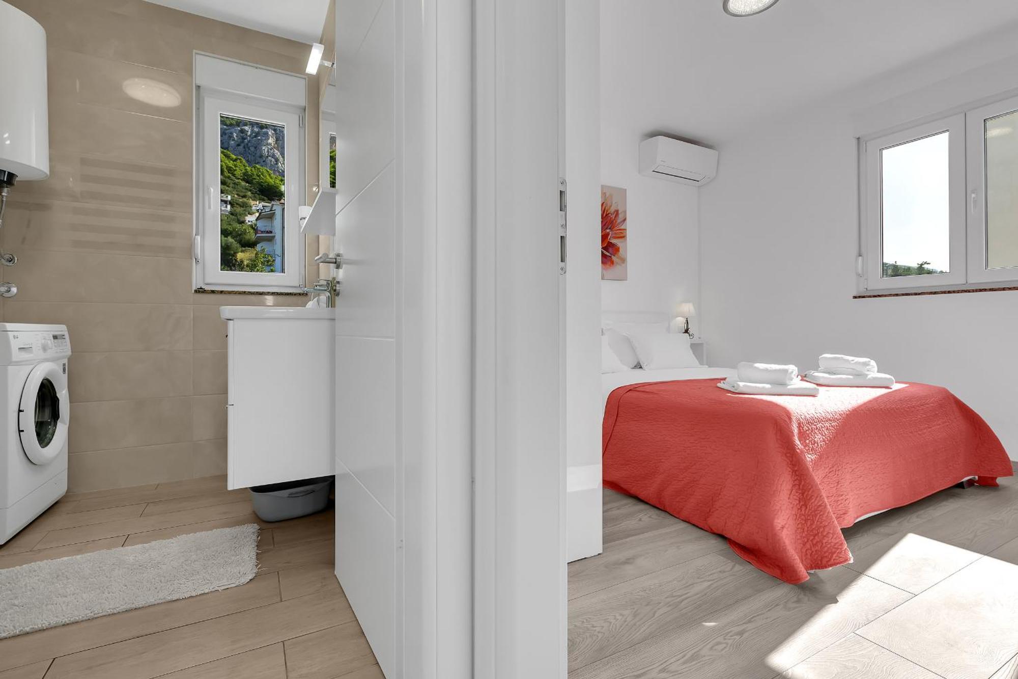 Sea View Apartments Dammi With Free Parking Makarska Exteriör bild