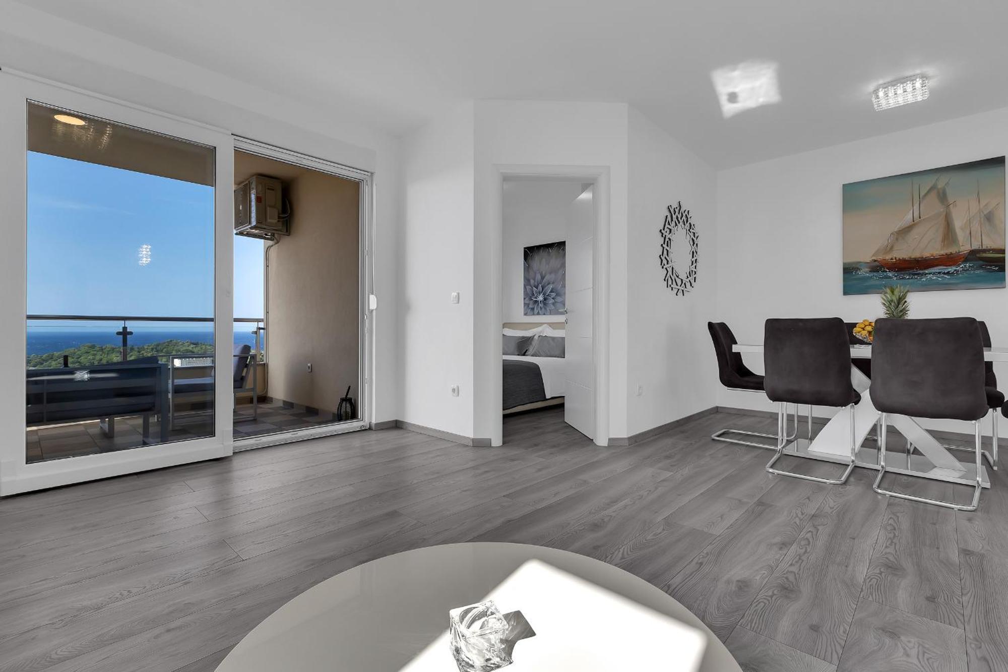 Sea View Apartments Dammi With Free Parking Makarska Exteriör bild