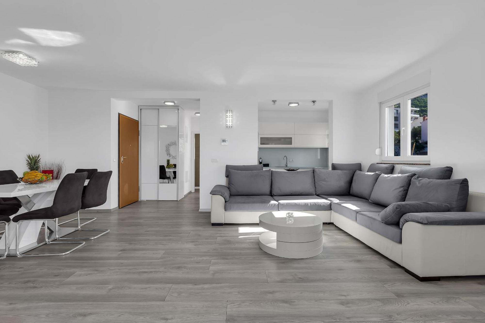 Sea View Apartments Dammi With Free Parking Makarska Exteriör bild