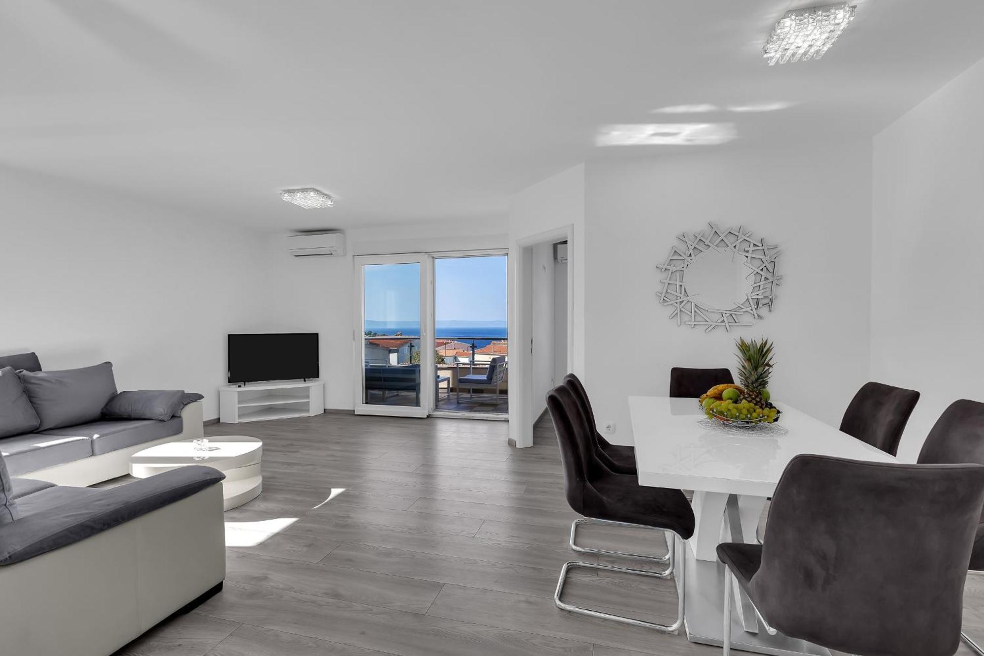 Sea View Apartments Dammi With Free Parking Makarska Exteriör bild