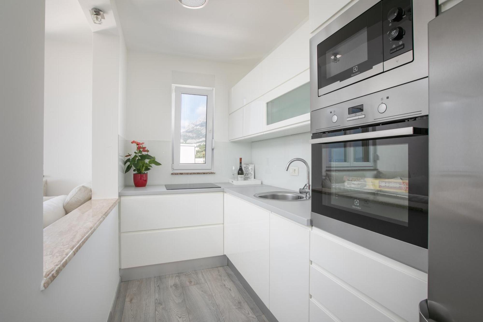 Sea View Apartments Dammi With Free Parking Makarska Exteriör bild