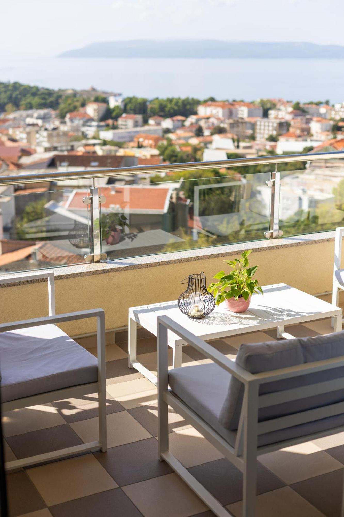 Sea View Apartments Dammi With Free Parking Makarska Exteriör bild