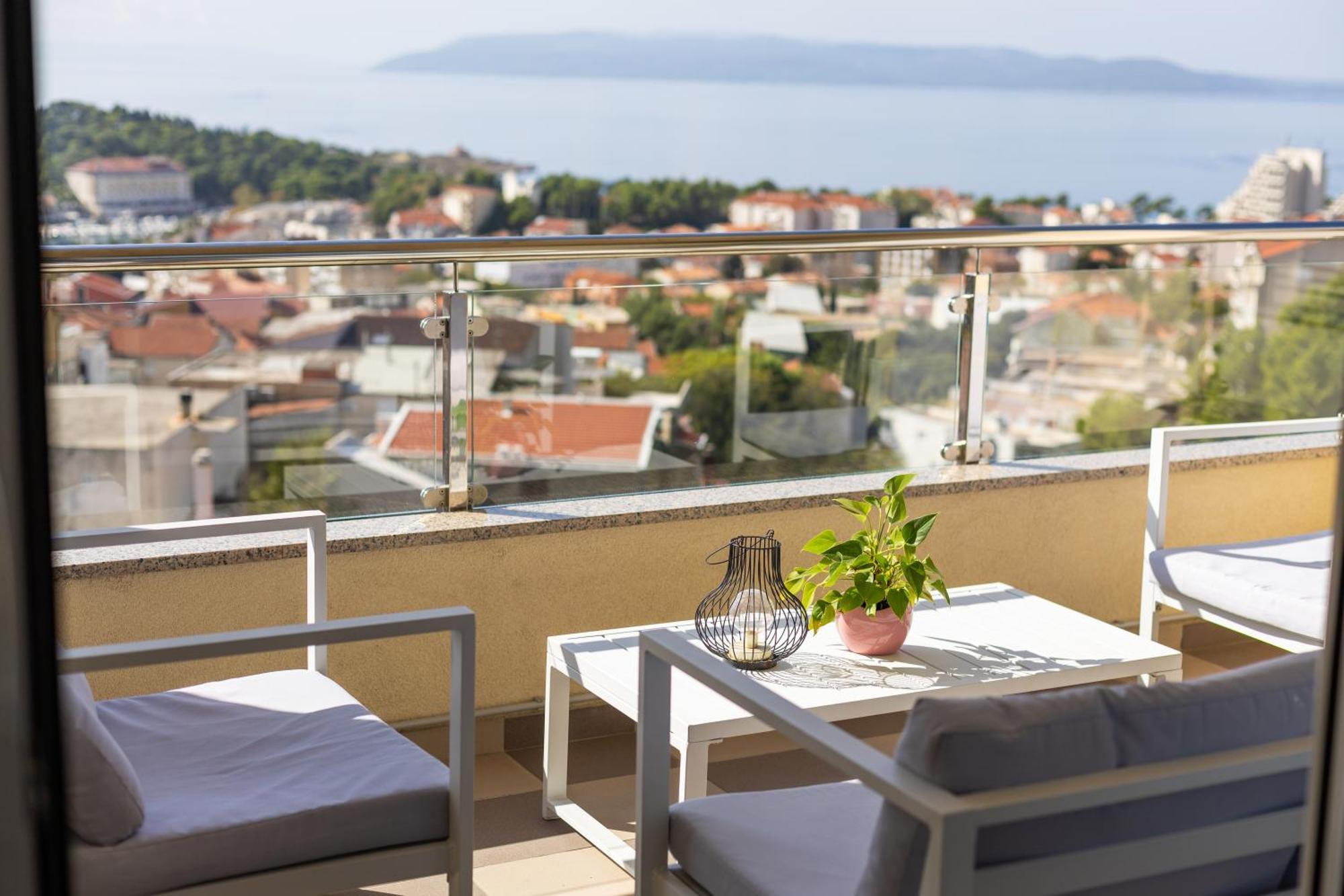 Sea View Apartments Dammi With Free Parking Makarska Exteriör bild