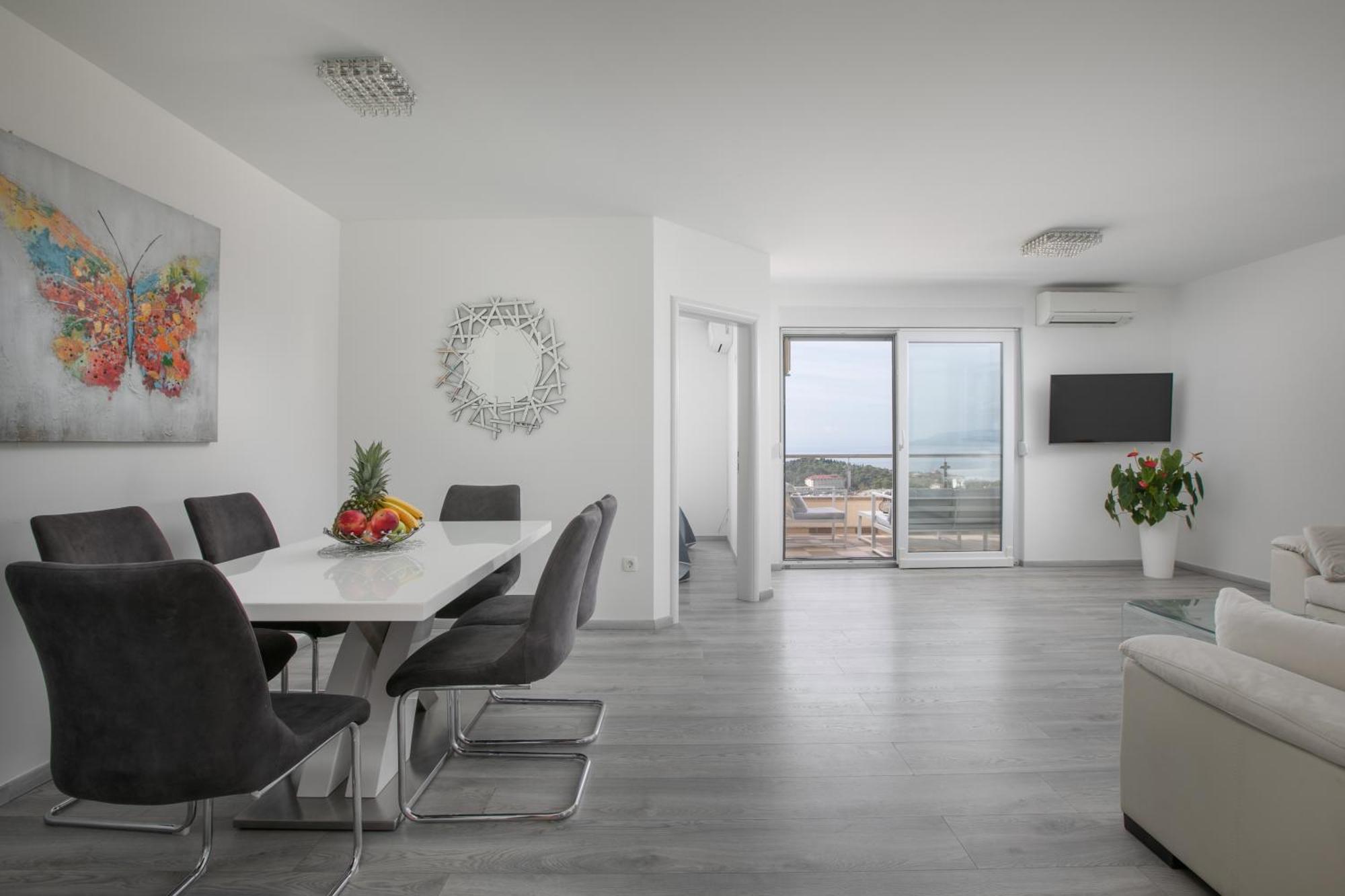 Sea View Apartments Dammi With Free Parking Makarska Exteriör bild